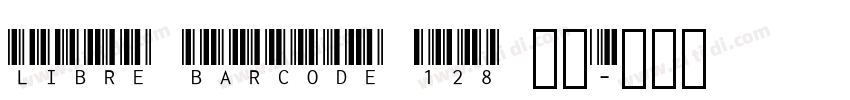 Libre Barcode 128 下载字体转换 Libre Barcode 128 下载字体转换